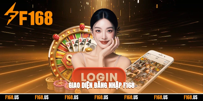 Giao diện đăng nhập f168